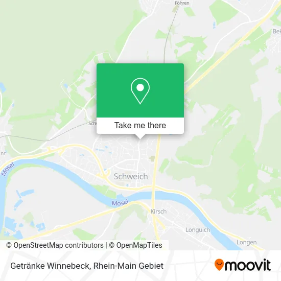 Карта Getränke Winnebeck