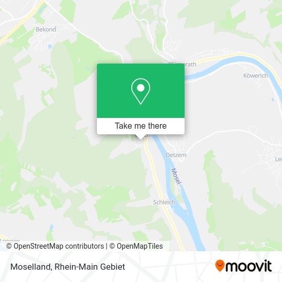 Карта Moselland