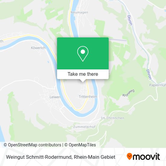 Карта Weingut Schmitt-Rodermund