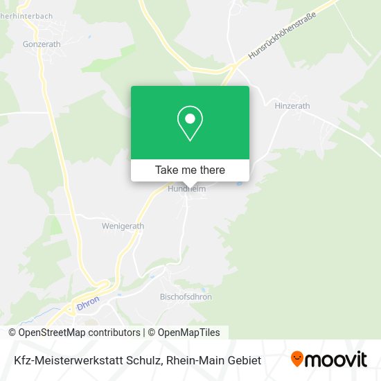 Карта Kfz-Meisterwerkstatt Schulz