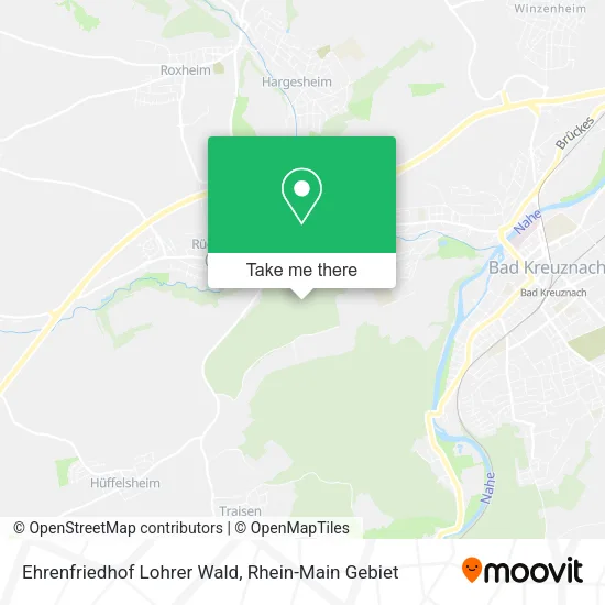 Карта Ehrenfriedhof Lohrer Wald