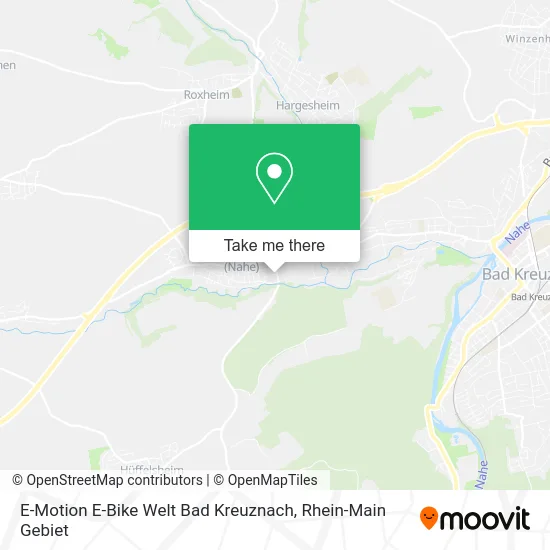 Карта E-Motion E-Bike Welt Bad Kreuznach