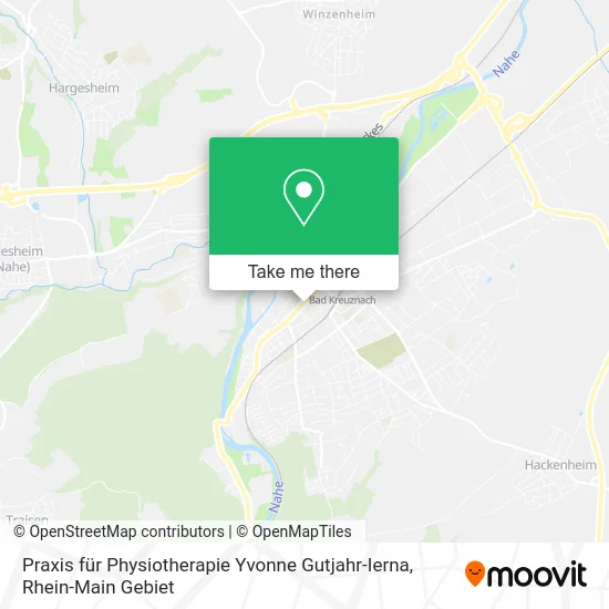 Карта Praxis für Physiotherapie Yvonne Gutjahr-Ierna