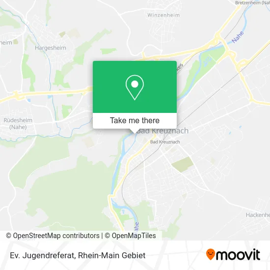 Карта Ev. Jugendreferat