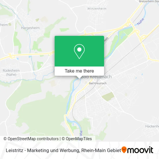 Карта Leistritz - Marketing und Werbung
