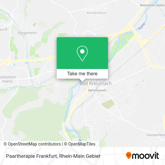 Карта Paartherapie Frankfurt