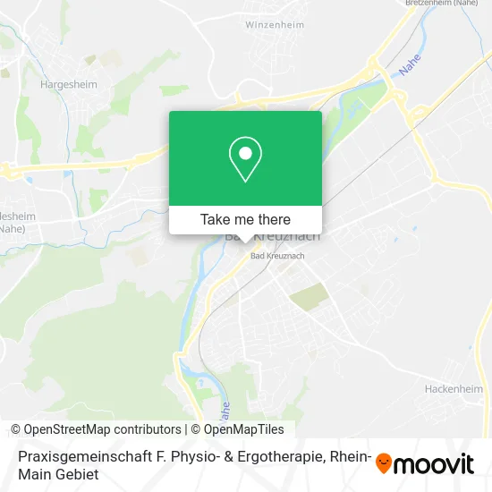 Карта Praxisgemeinschaft F. Physio- & Ergotherapie
