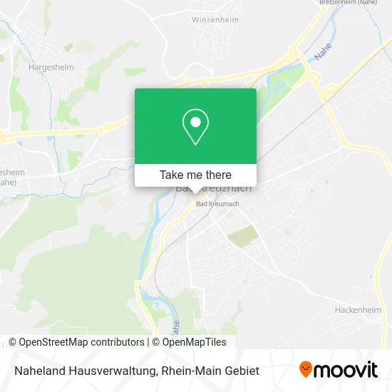 Карта Naheland Hausverwaltung