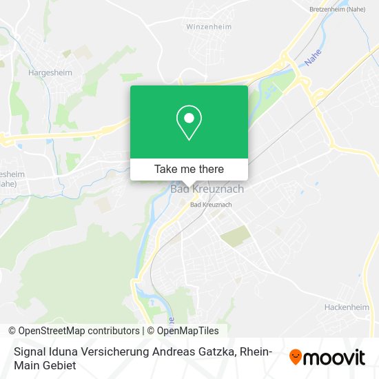 Карта Signal Iduna Versicherung Andreas Gatzka