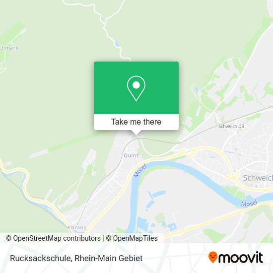 Карта Rucksackschule