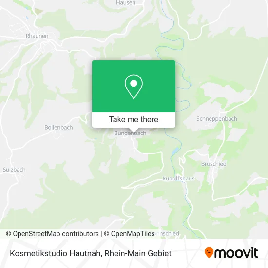 Карта Kosmetikstudio Hautnah