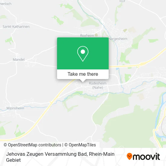 Карта Jehovas Zeugen Versammlung Bad