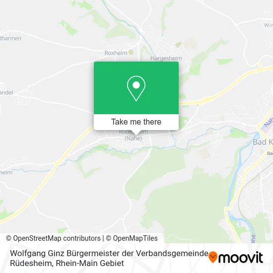 Карта Wolfgang Ginz Bürgermeister der Verbandsgemeinde Rüdesheim