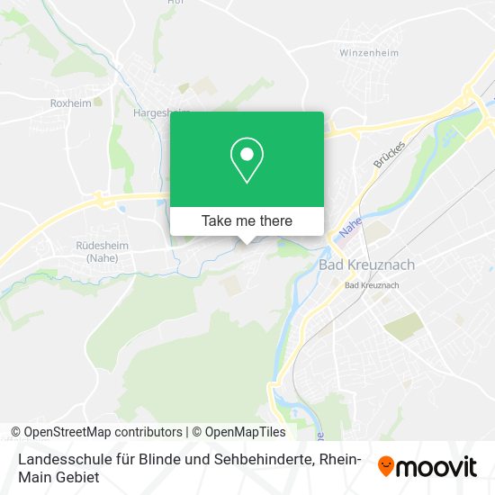 Карта Landesschule für Blinde und Sehbehinderte
