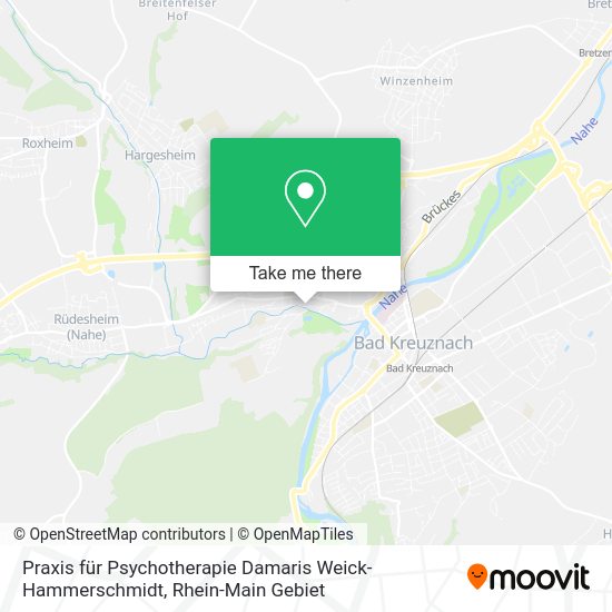 Карта Praxis für Psychotherapie Damaris Weick-Hammerschmidt