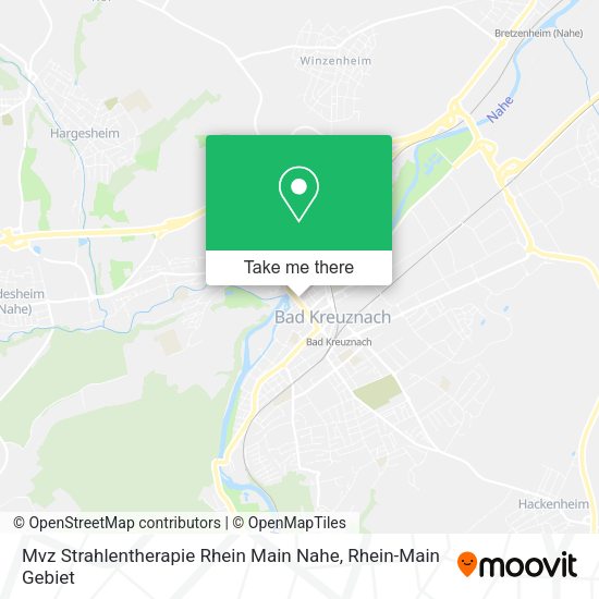 Карта Mvz Strahlentherapie Rhein Main Nahe
