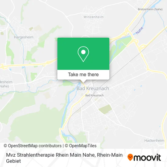 Карта Mvz Strahlentherapie Rhein Main Nahe