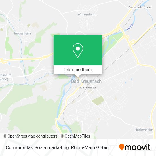 Карта Communitas Sozialmarketing