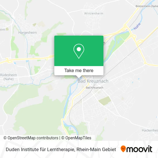 Карта Duden Institute für Lerntherapie