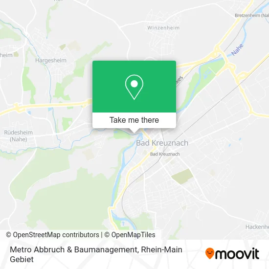 Карта Metro Abbruch & Baumanagement