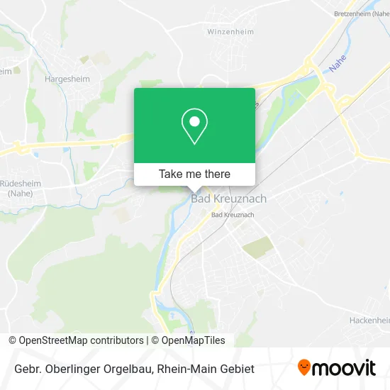 Карта Gebr. Oberlinger Orgelbau