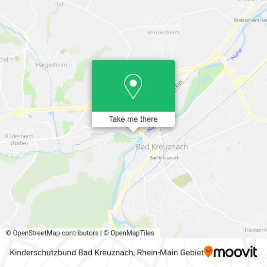 Карта Kinderschutzbund Bad Kreuznach