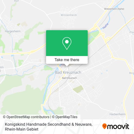 Карта Konigskind Handmade Secondhand & Neuware