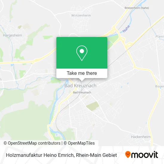 Карта Holzmanufaktur Heino Emrich