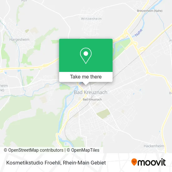 Карта Kosmetikstudio Froehli