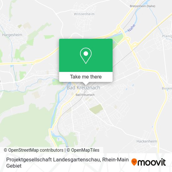 Карта Projektgesellschaft Landesgartenschau