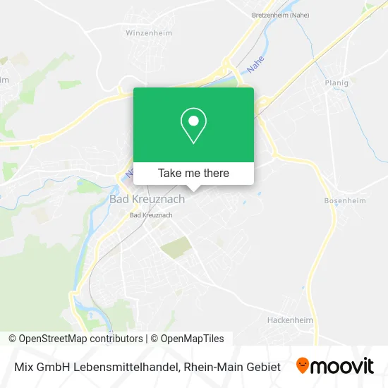 Карта Mix GmbH Lebensmittelhandel