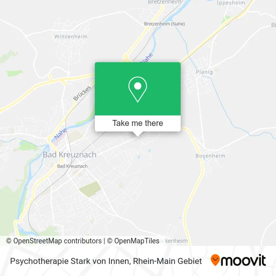 Карта Psychotherapie Stark von Innen