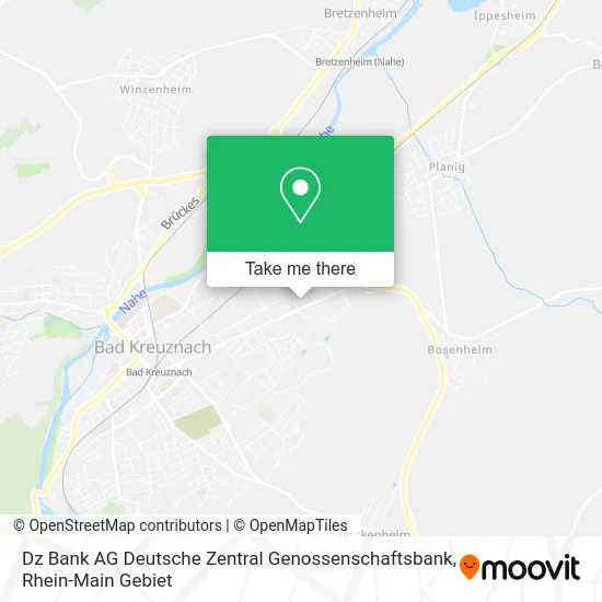 Карта Dz Bank AG Deutsche Zentral Genossenschaftsbank