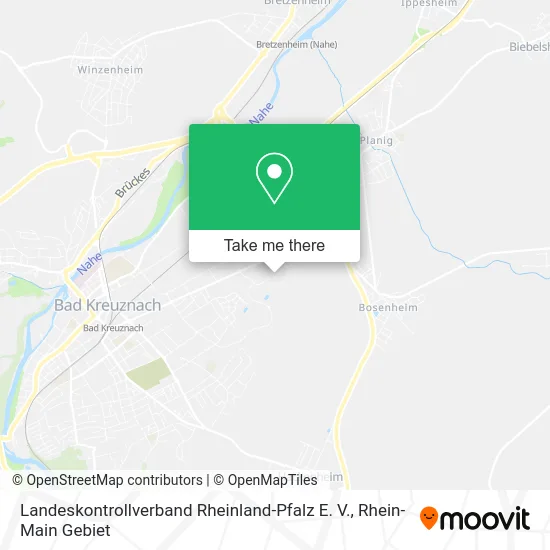 Карта Landeskontrollverband Rheinland-Pfalz E. V.