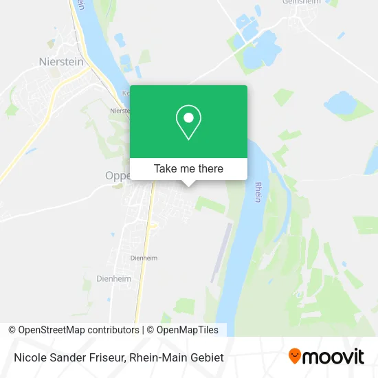 Карта Nicole Sander Friseur
