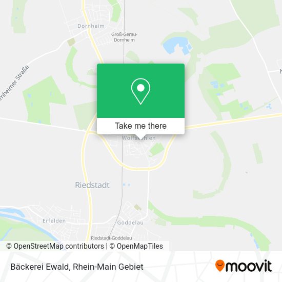 Карта Bäckerei Ewald