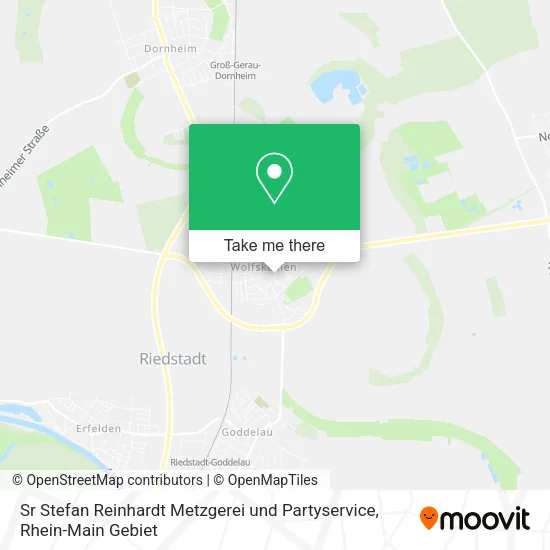 Карта Sr Stefan Reinhardt Metzgerei und Partyservice