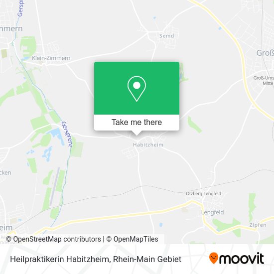 Карта Heilpraktikerin Habitzheim