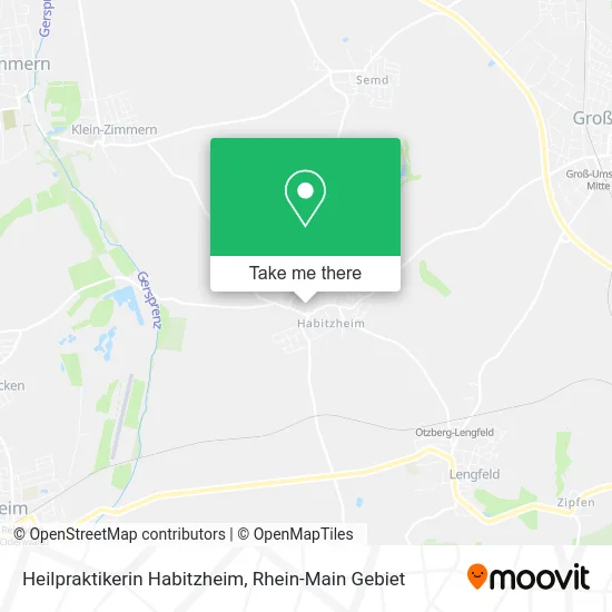 Карта Heilpraktikerin Habitzheim