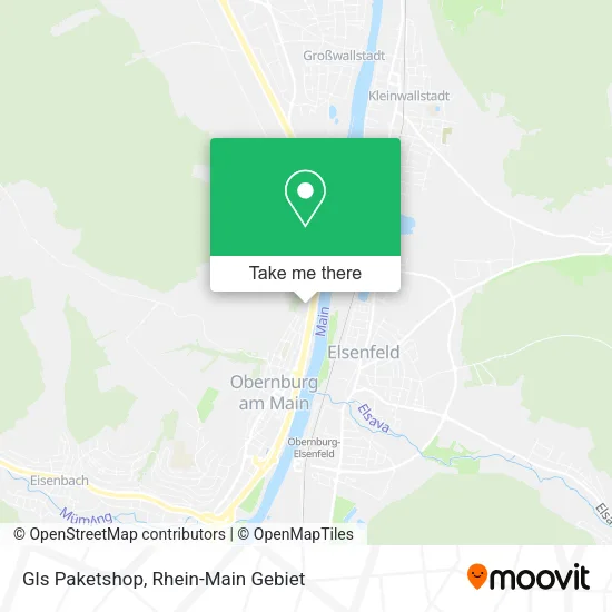 Карта Gls Paketshop