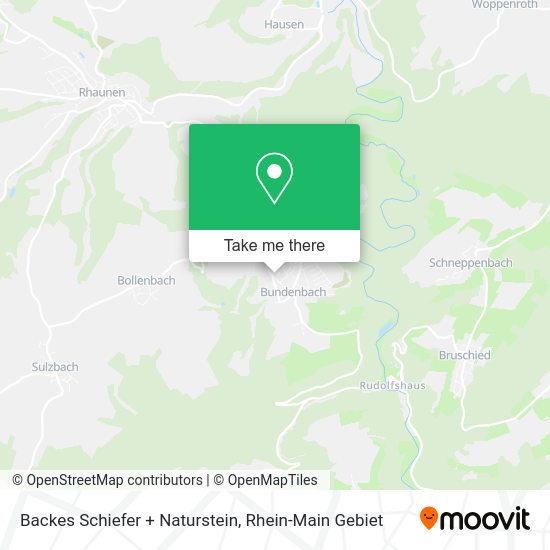 Карта Backes Schiefer + Naturstein