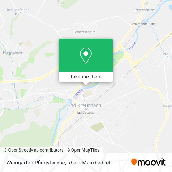 Карта Weingarten Pfingstwiese