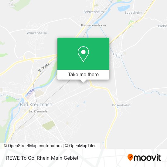 Карта REWE To Go