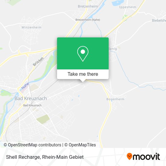 Shell Recharge map
