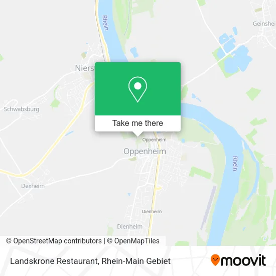 Карта Landskrone Restaurant