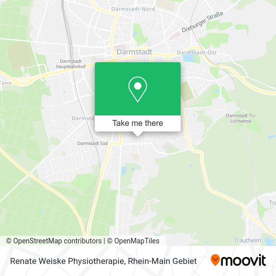 Карта Renate Weiske Physiotherapie