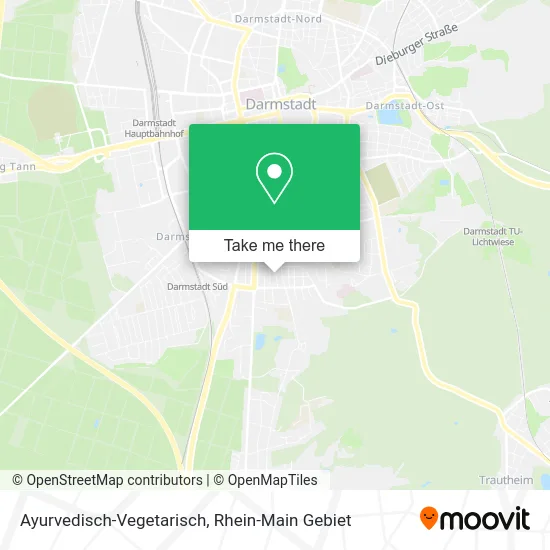 Карта Ayurvedisch-Vegetarisch