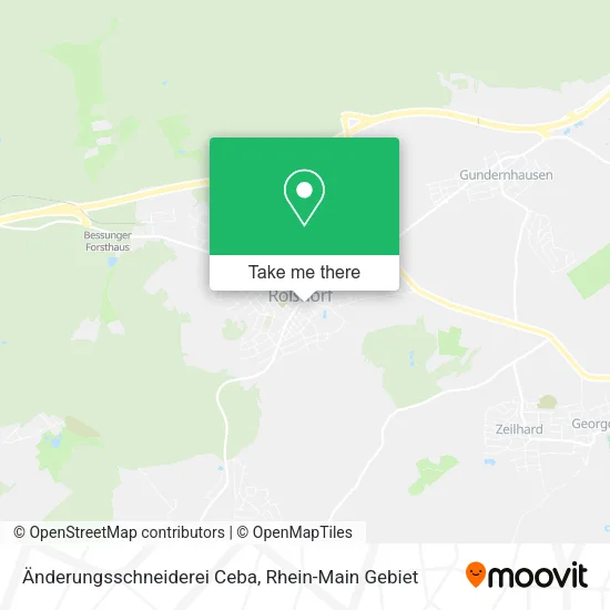 Карта Änderungsschneiderei Ceba