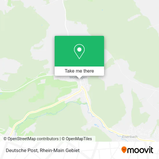 Карта Deutsche Post