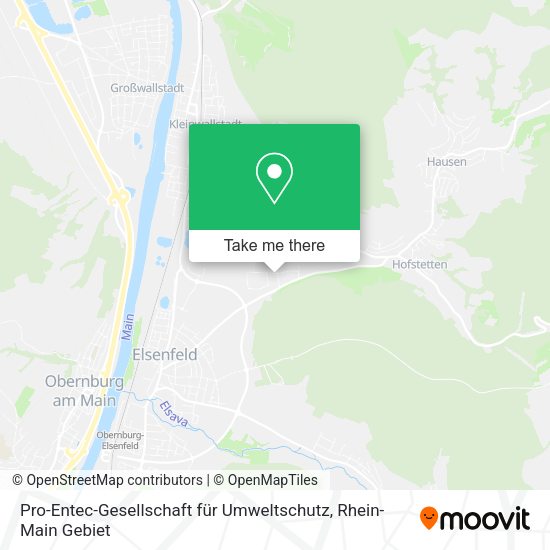 Карта Pro-Entec-Gesellschaft für Umweltschutz